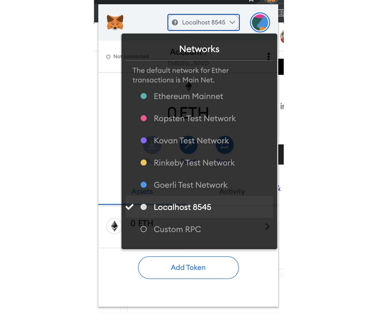 Networks list
